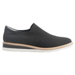 Me Too Andie Wedge Black Slip On Shoe Size 7M